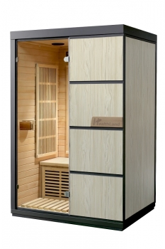 Infrasauna DeLUXE 2222 CARBON - BT