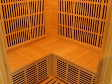 INFRASAUNA DELUXE 4005 CARBON rohová 