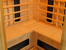 INFRASAUNA DeLUXE 4440 CR/CB rohová