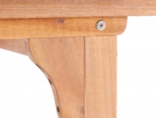 Dřevěný zahradní nábytek LOSANE SET 6 stolová sestava