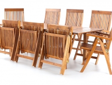 Dřevěný zahradní nábytek TORINO VeGA set 8
